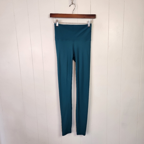 Lululemon Mapped Out High-Rise Tight 28" Leggings Laguna Green Size 4 Activewear - Picture 5 of 8